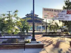 Central City gazebo in 2024.