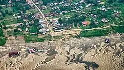 Aerial view of Santa Rosa de Yavarí