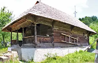 Wooden church in Cetățeaua