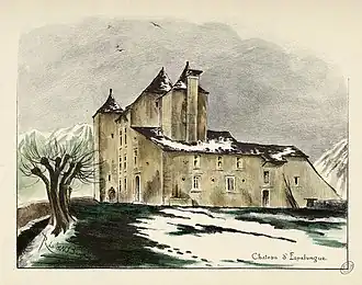 The château of Espalungue