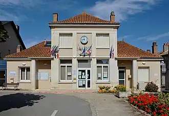 The town hall in Champagné-Saint-Hilaire