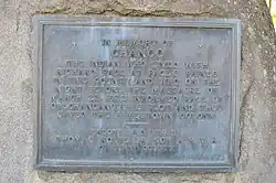 Metal plaque