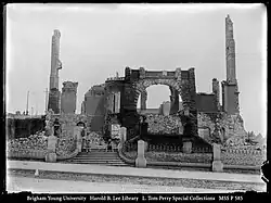 Charles Crocker Home after San Francisco Earthquake, 1906