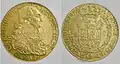Coin of Charles IV of Spain Colombia 8 Escudos, 1794