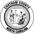 Official seal of Chatham County