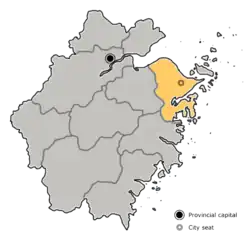 Ningbo City in Zhejiang