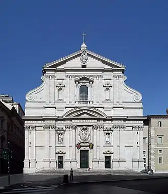 Image 2Façade of the Church of the Gesù Rome (consecrated 1584) (from Baroque architecture)