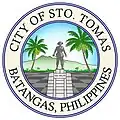 Official seal of Santo Tomas