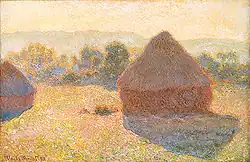 Haystacks, (Midday), 1890–91, National Gallery of Australia, W1271
