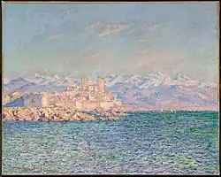 The Fort of Antibes, Claude Monet, 1888