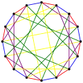 The chromatic index of the Clebsch graph is 5.