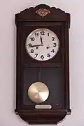 Pendulum box clock ca.&nbsp;mid 1920s