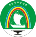 Coat of arms of Lensky District, Sakha Republic