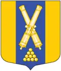 Coat of arms of Porokhovye Municipal Okrug