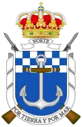 Coat of Arms of Northern Regiment [Tercio] (TERNOR) Naval Protection Force