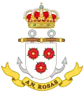 Coat of Arms of the Naval Assistantship of Roses Maritime Action Forces (FAM)