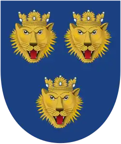 Coat of arms of Croatia in the 13th until 16th century (later used as coat of arms of Dalmatia)