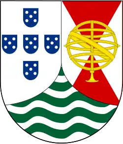 Provisional coat of arms of Portuguese East Africa in the 1930s.