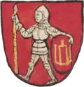 Coat of arms of Trakai Voivodeship from around the 15th century.