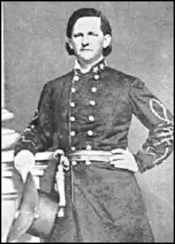 General Thomas R. R. Cobb wearing the 3 stars of a colonel