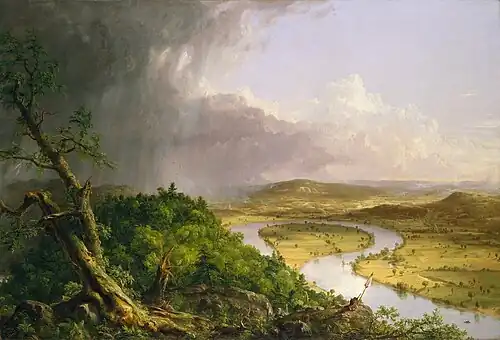 The Oxbow, on the Connecticut River, Thomas Cole