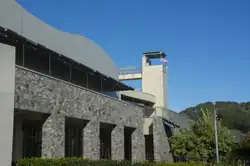 Tower near Copia's southwest corner