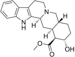 corynanthine 2D skeletal