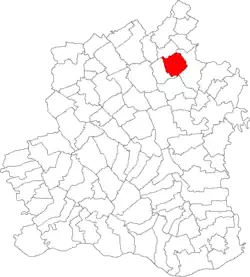 Location in Teleorman County