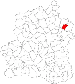Location in Teleorman County