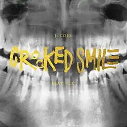 Animated smile appearing as crooked