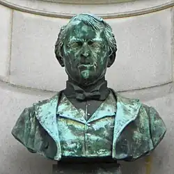 Bust of Andrew Gregg Curtin (1912), Smith Memorial Arch, Philadelphia, Pennsylvania.