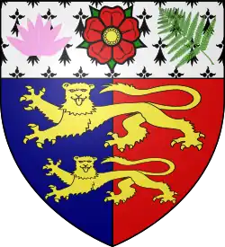 Personal coat of arms of Cyril Newall, 1st Baron Newall (1946)