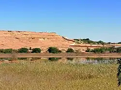 Image 15Intermittent lake Dait Um Saad (from Western Sahara)