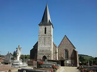 The church in Dampierre-Saint-Nicolas