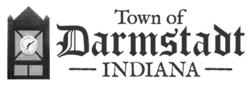 Official logo of Darmstadt, Indiana