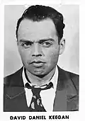 David Daniel Keegan FBI Most Wanted Poster