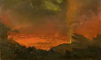 Halemaumau, Lake of Fire D. Howard Hitchcock, 1888