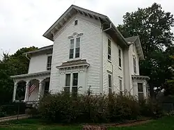 Home of David Josiah Brewer, former U.S. Supreme Court Justice, when he lived in Leavenworth.