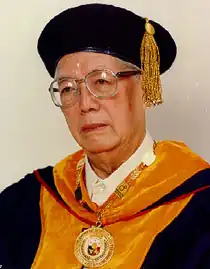 National Scientist for Health Science Dr. Geminiano T. De Ocampo