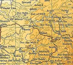 Rantis 1945 1:250,000