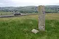 Milestone at West Woodburn, Northumberland