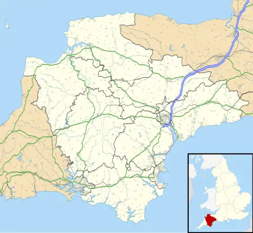 Barnstaple is located in Devon
