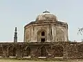 Tomb of Mohammad Quli Khan, brother of Adham Khan, a general of Mughal Emperor, Akbar, later turned into a country house Metcalfe House or Dilkusha by Sir Thomas Metcalfe, near Qutb complex