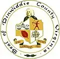 Official seal of Dinwiddie County