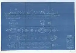 Deck plans for Dixie Arrow