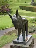 Donkey in bronze, Dartington Hall, 1935