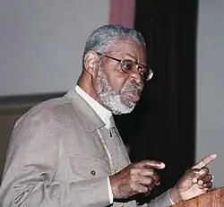 Ben-Jochannan lecturing in Brooklyn, c. 1990s