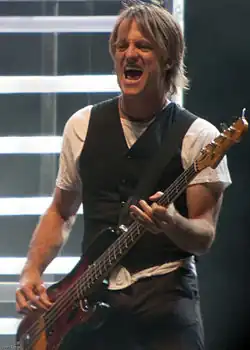 Coutts performing in 2009