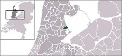 Location of Edam