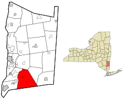 Location of East Fishkill, New York